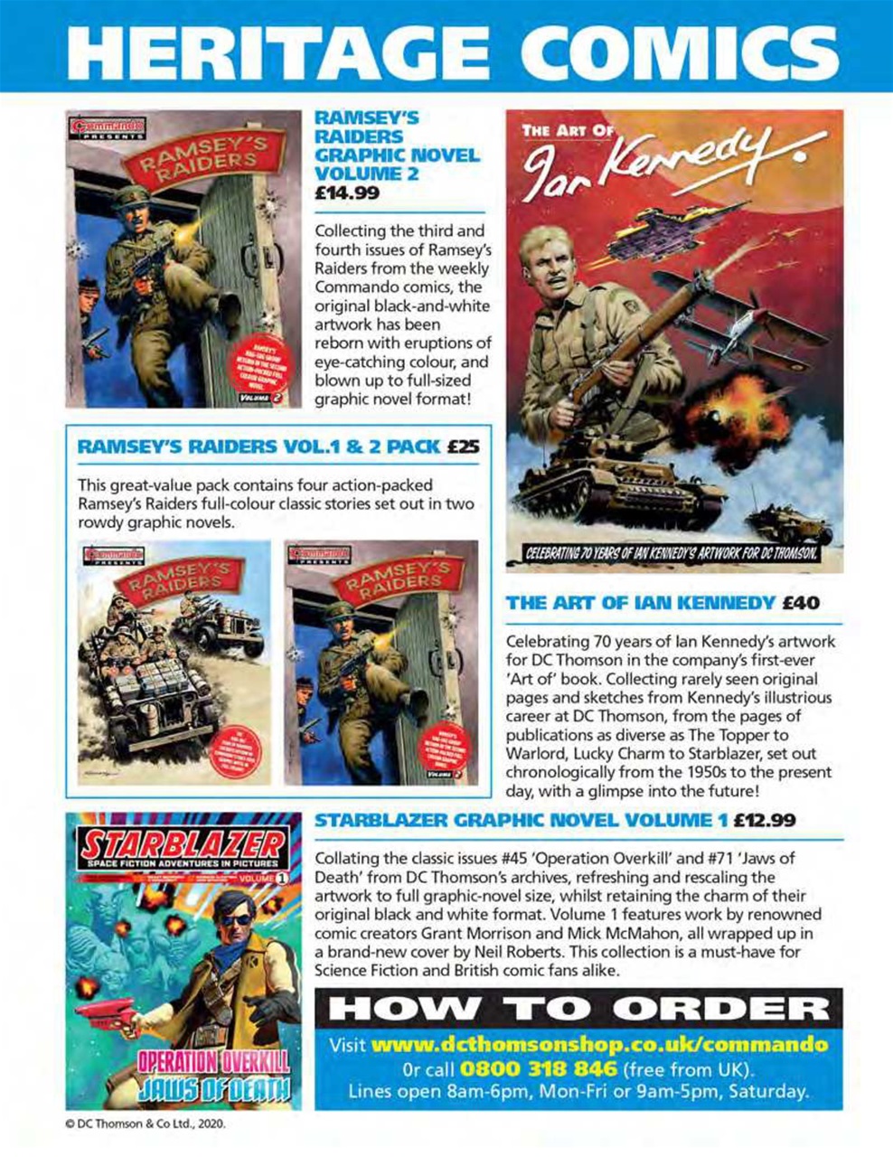 Commando Preview Pages