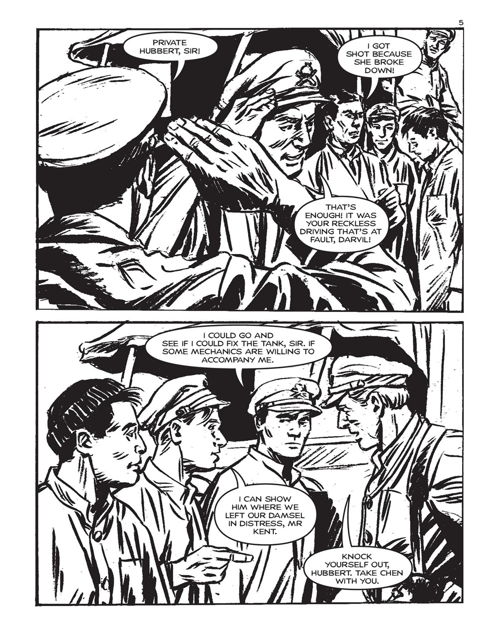 Commando Preview Pages