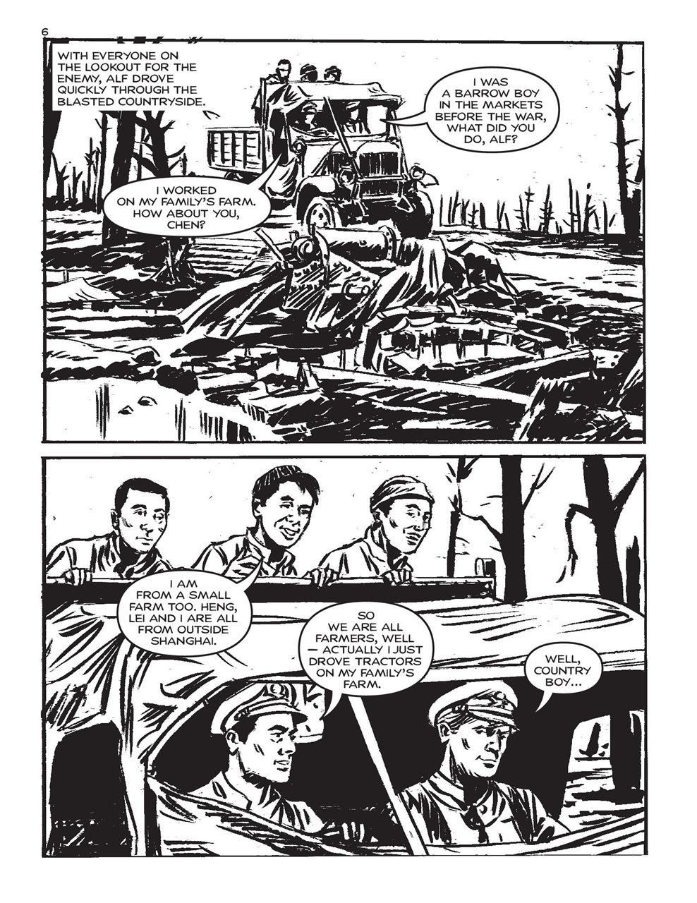 Commando Preview Pages
