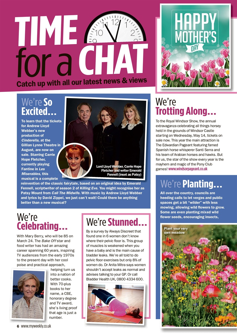 My Weekly Preview Pages