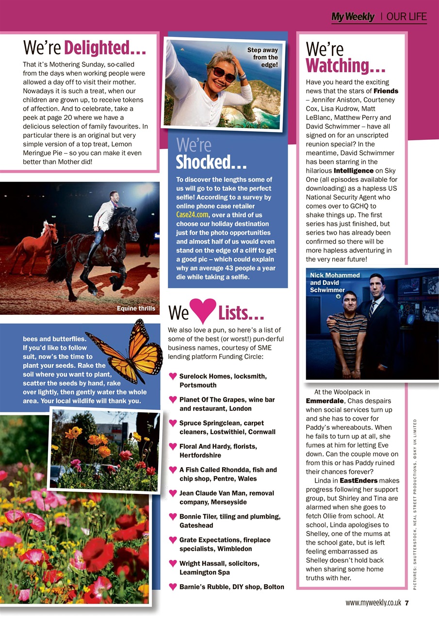 My Weekly Preview Pages