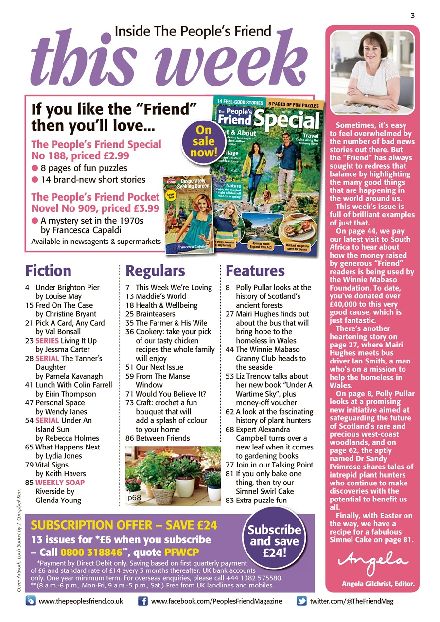 The People’s Friend Preview Pages