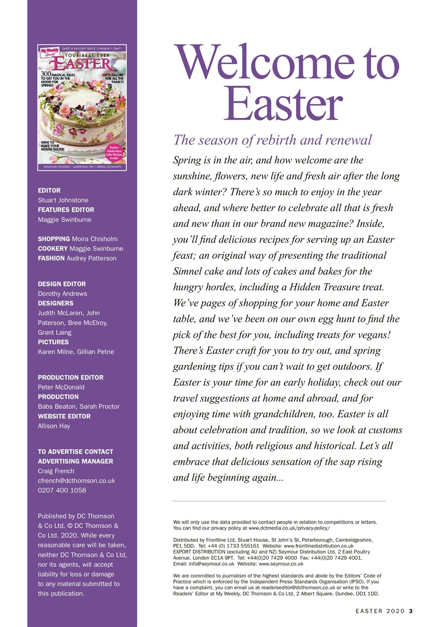 My Weekly Special Preview Pages