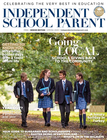 Independent School Parent issue Senior Spring 2020