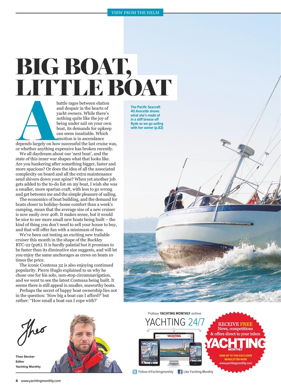 Yachting Monthly Preview Pages