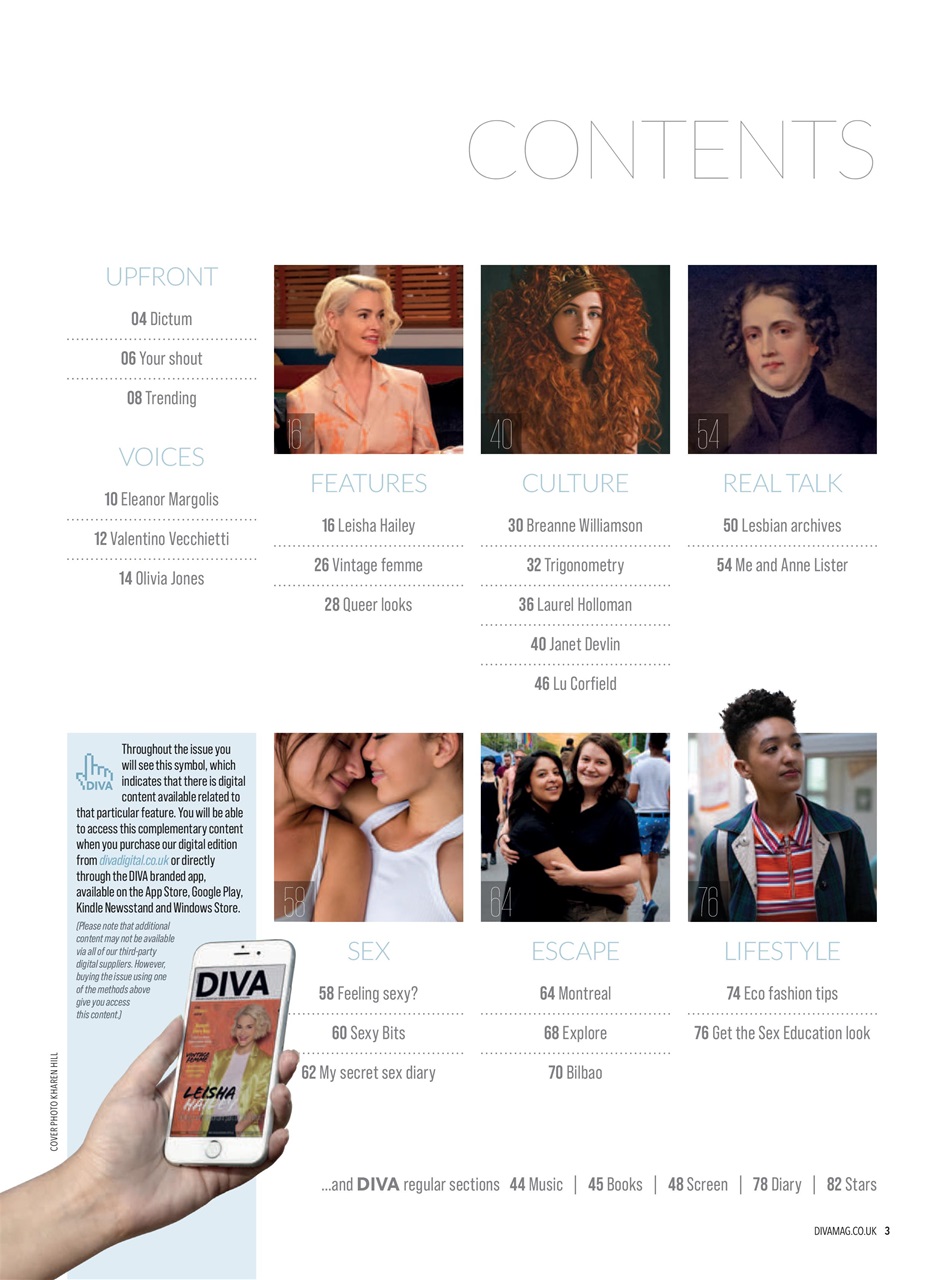 DIVA Magazine Preview Pages