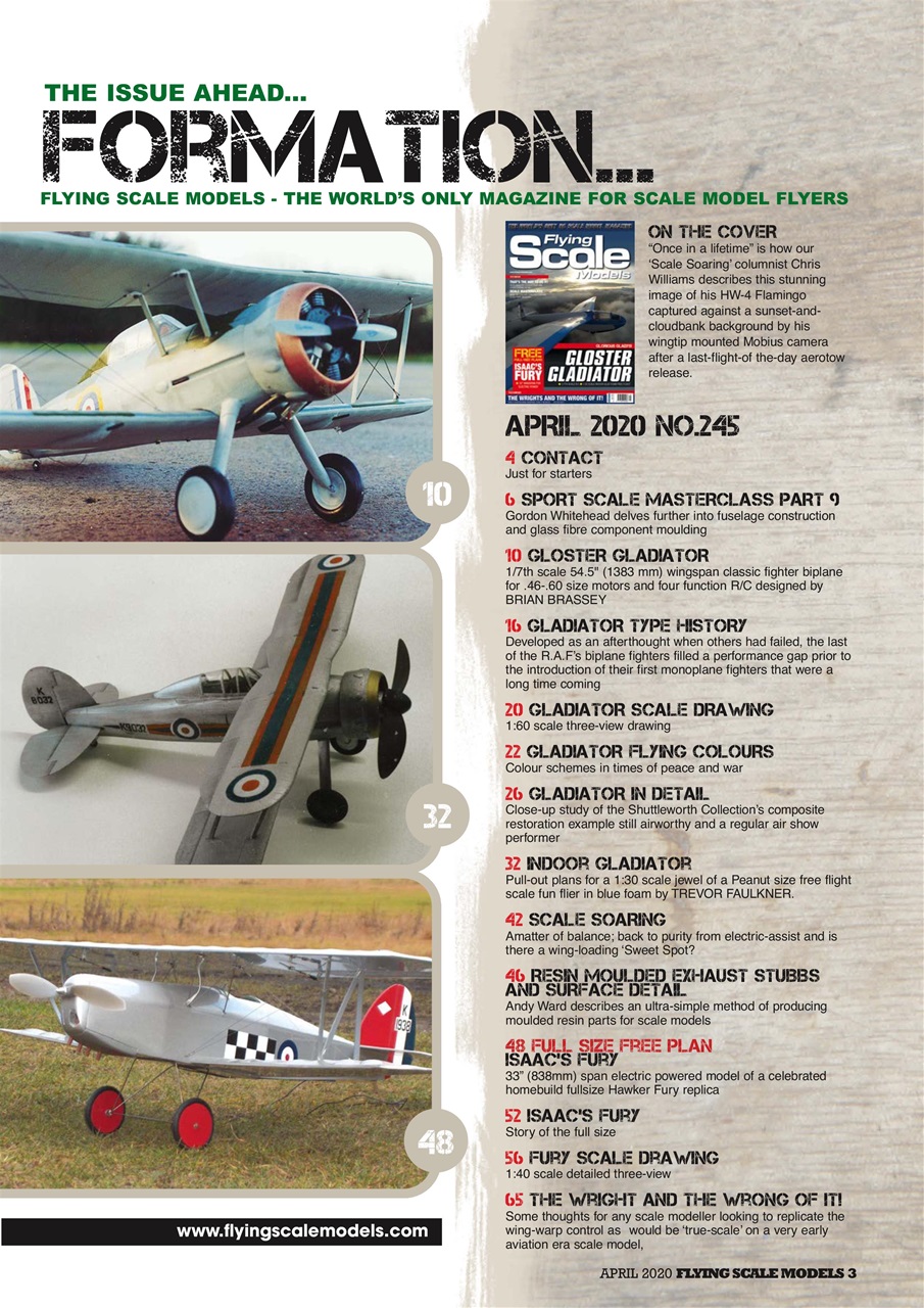 Radio Control Model Flyer Preview Pages