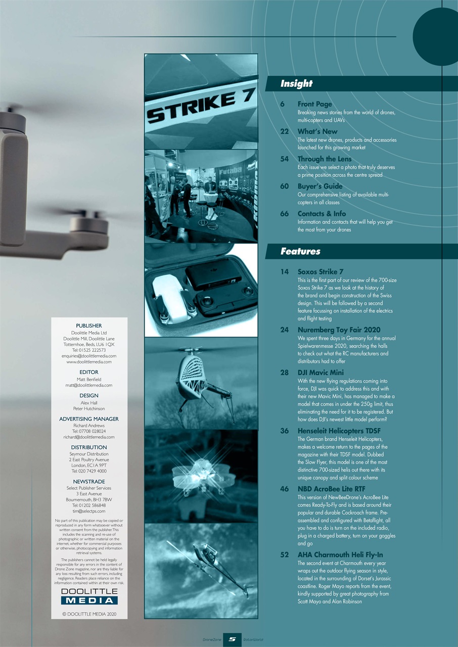 Radio Control DroneZone Preview Pages