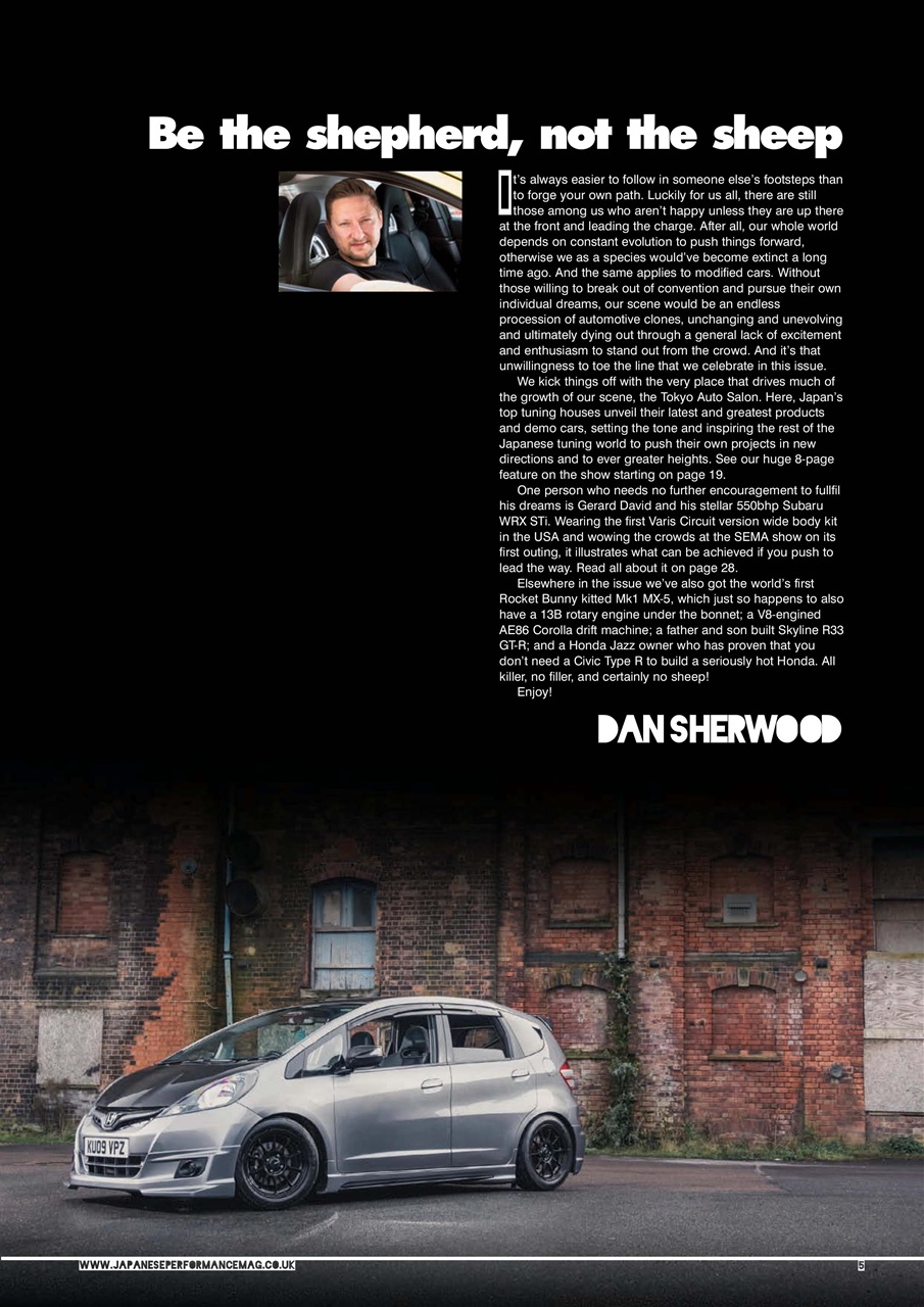 Japanese Performance Preview Pages