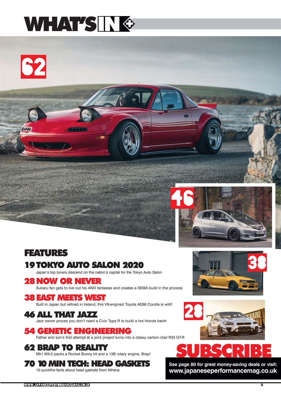 Japanese Performance Preview Pages