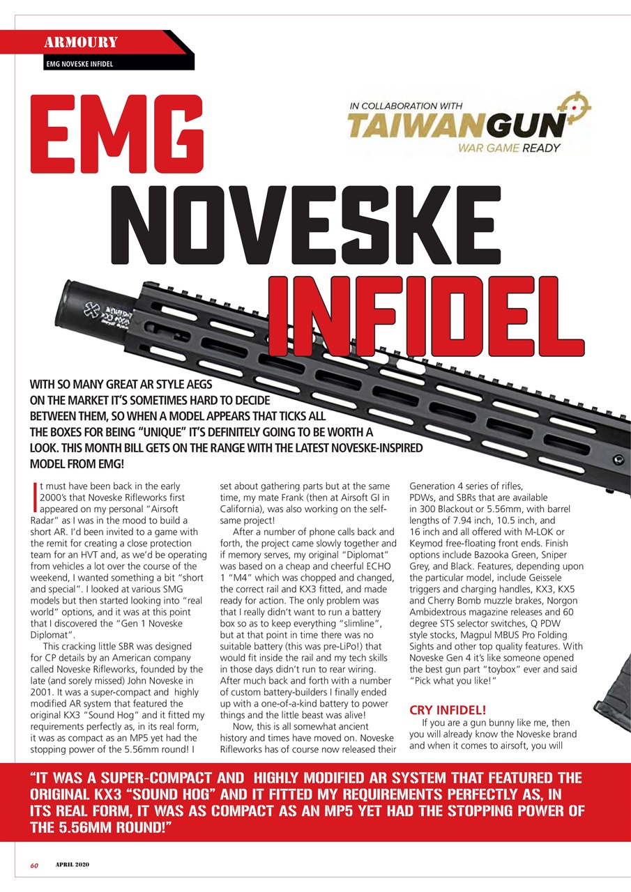 Airsoft Action Preview Pages