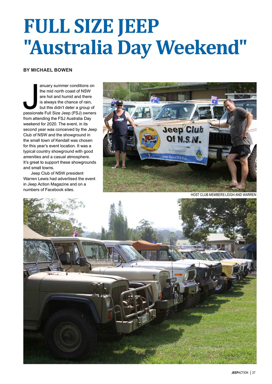 Jeep Action Preview Pages