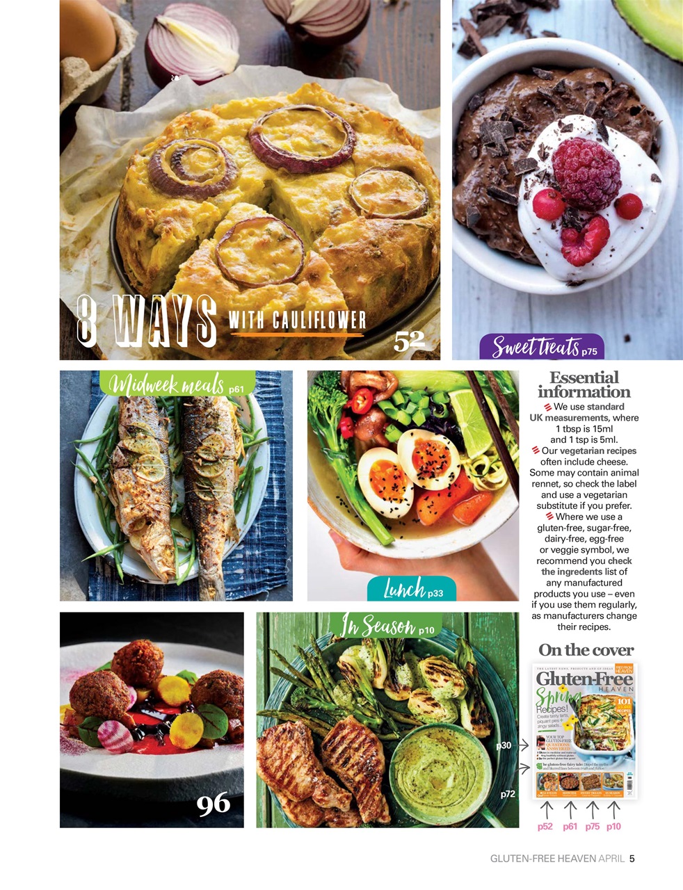 Gluten-Free Heaven Preview Pages