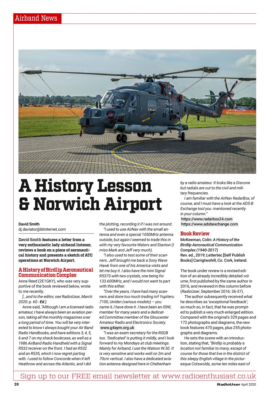 Radio User Preview Pages