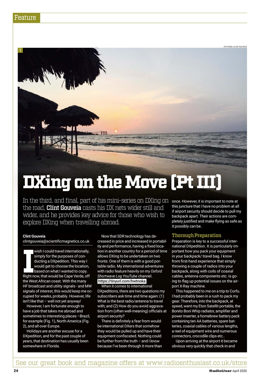 Radio User Preview Pages