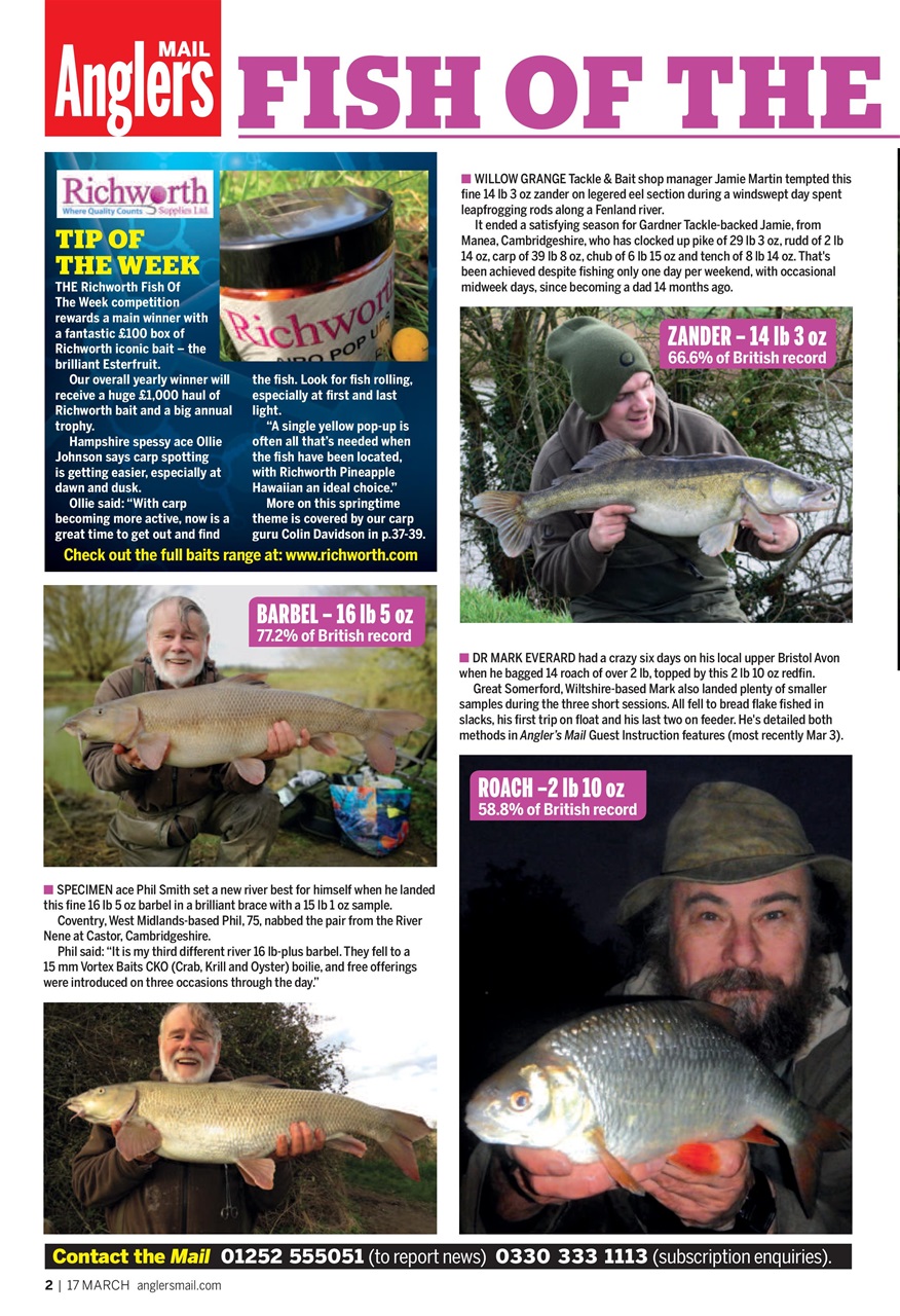 Anglers Mail Preview Pages