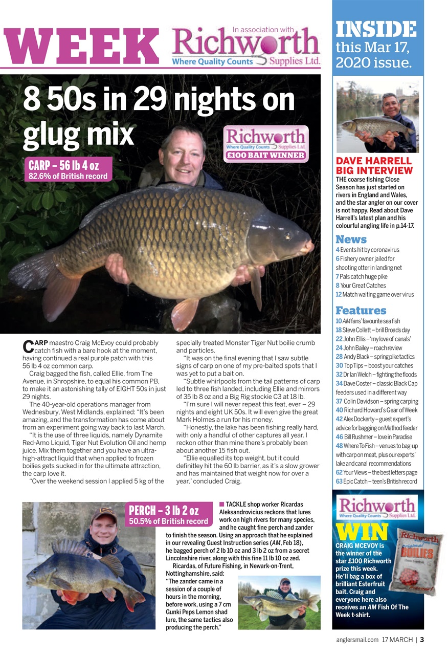 Anglers Mail Preview Pages