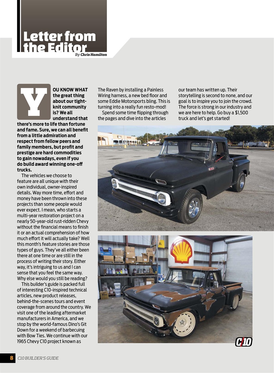 C10 Builder's Guide Preview Pages