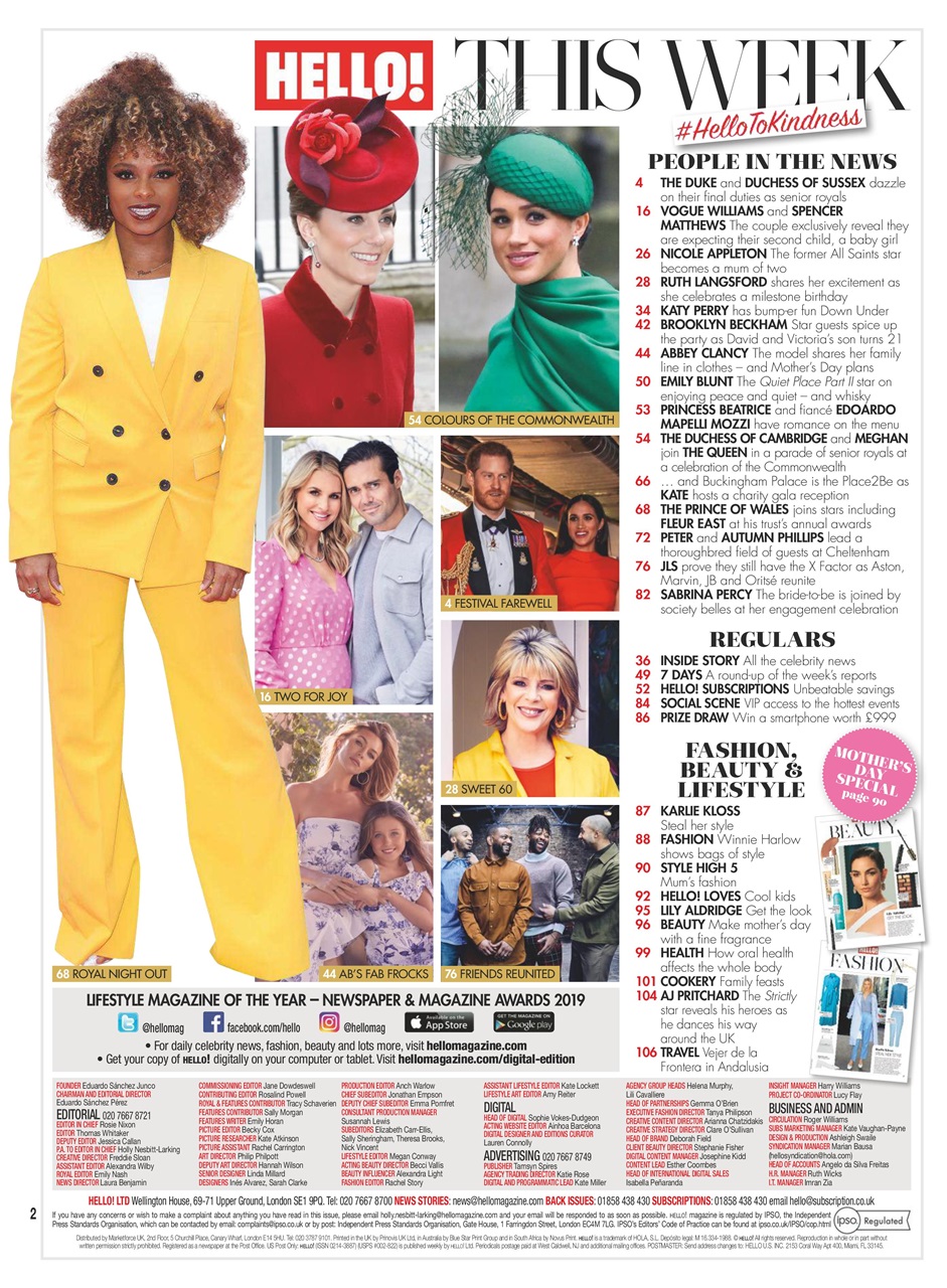 Hello! Magazine Preview Pages