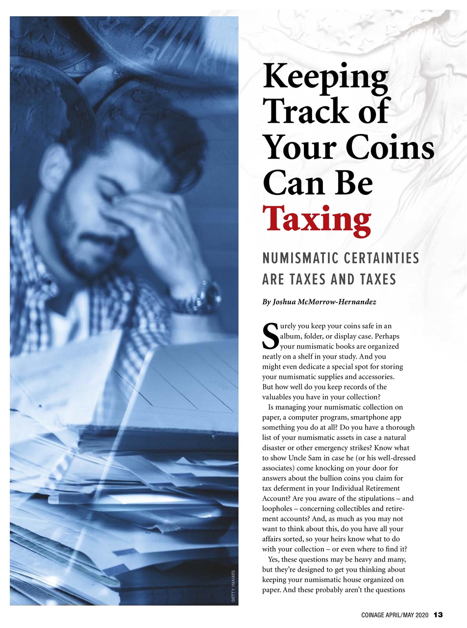 COINage Magazine Preview Pages