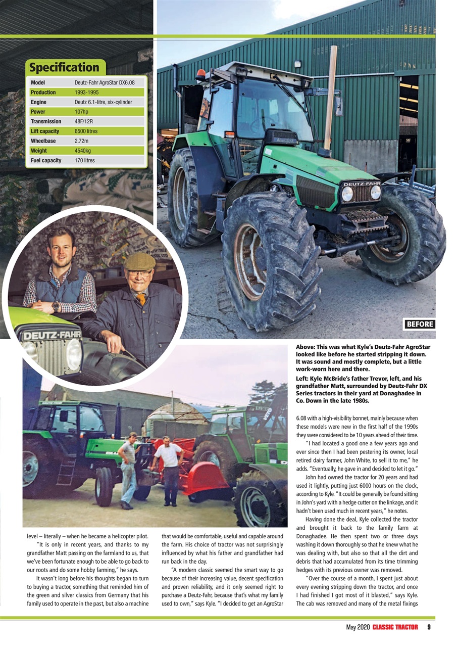 Classic Tractor Preview Pages