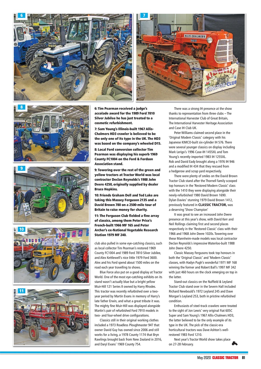 Classic Tractor Preview Pages