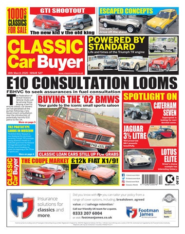 Classic Car Buyer issue 18/03/2020