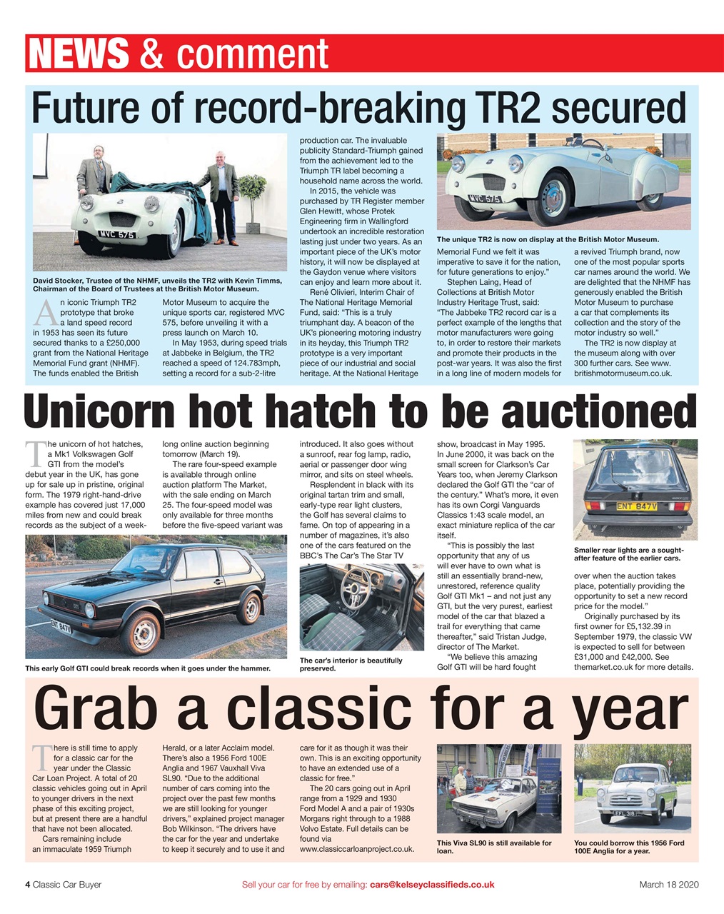Classic Car Buyer Preview Pages