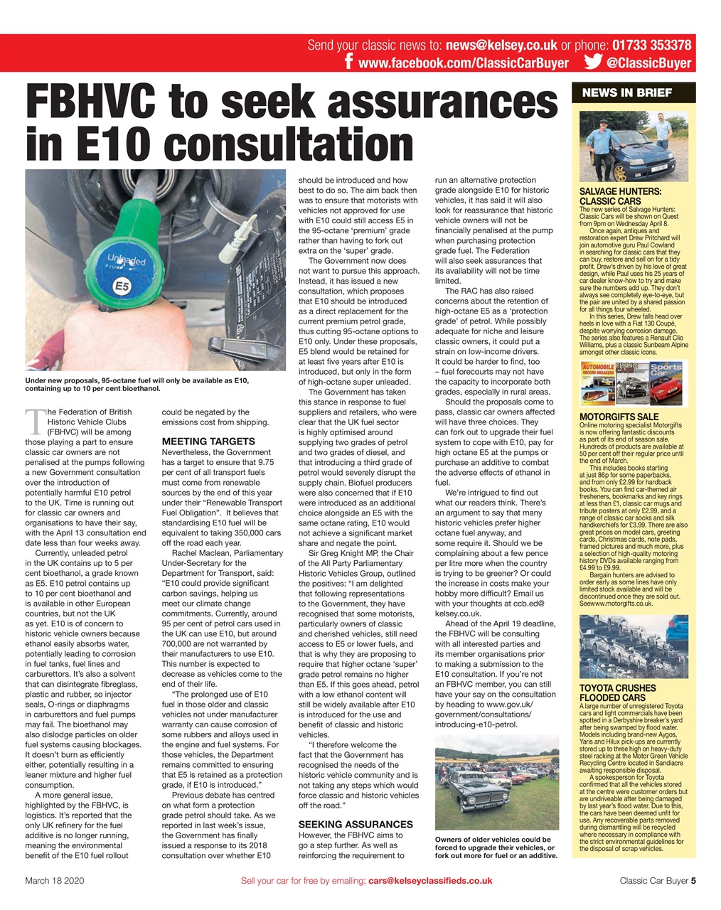 Classic Car Buyer Preview Pages