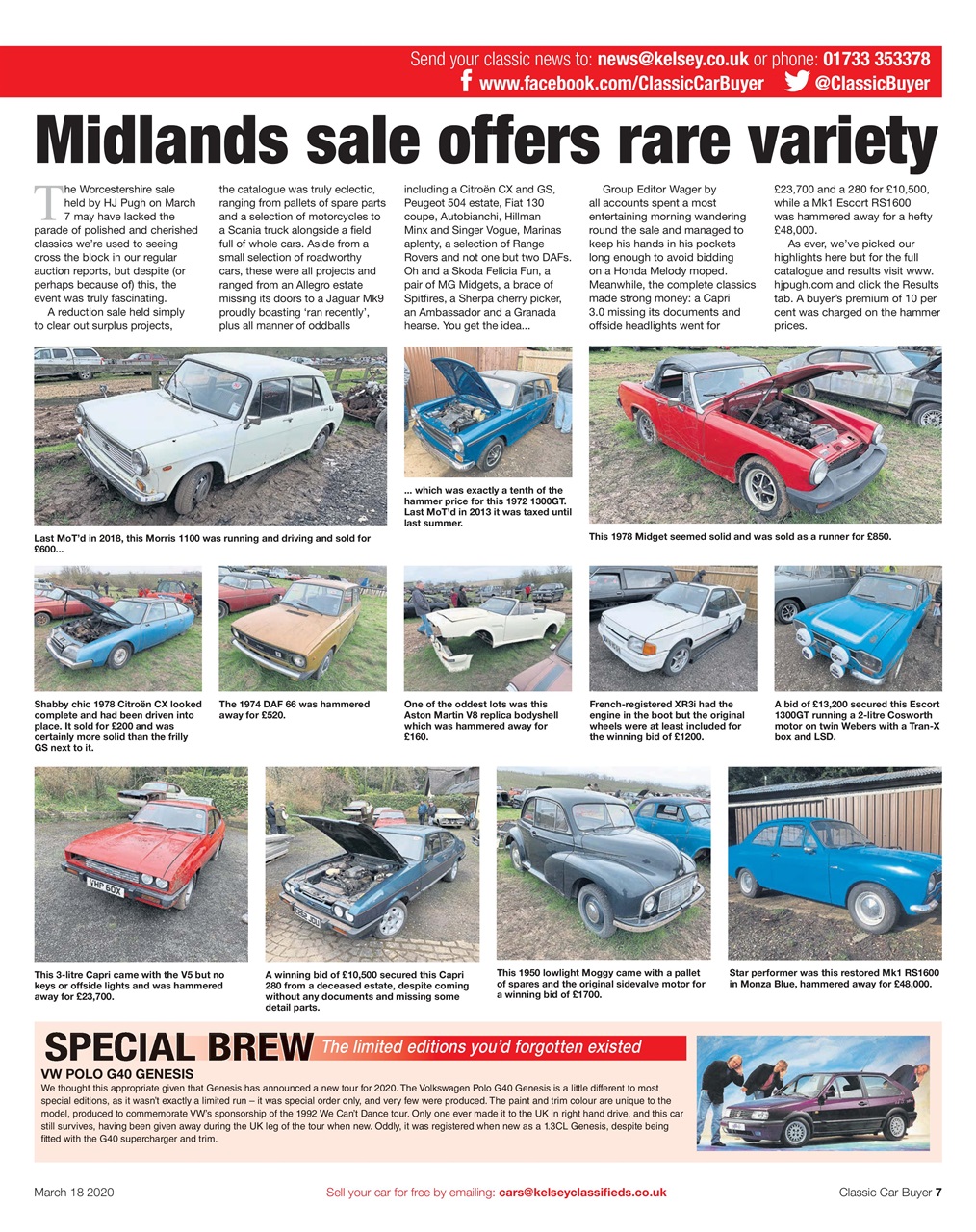 Classic Car Buyer Preview Pages