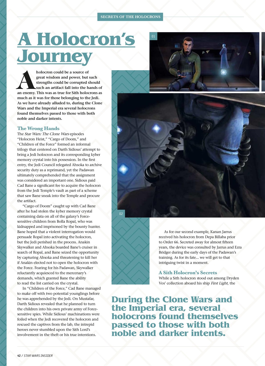 Star Wars Insider Preview Pages