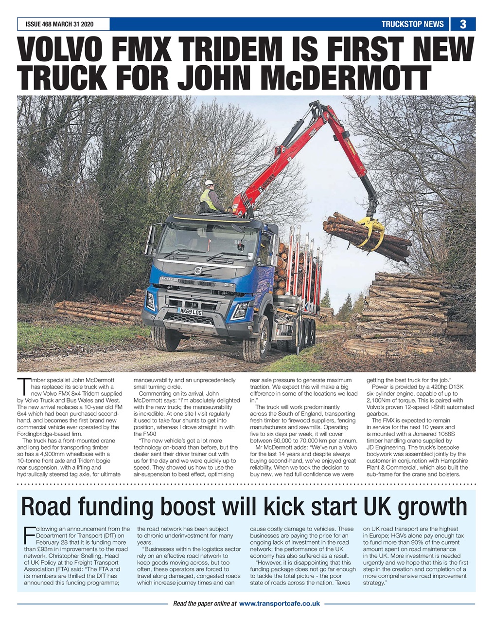 Truckstop News Preview Pages