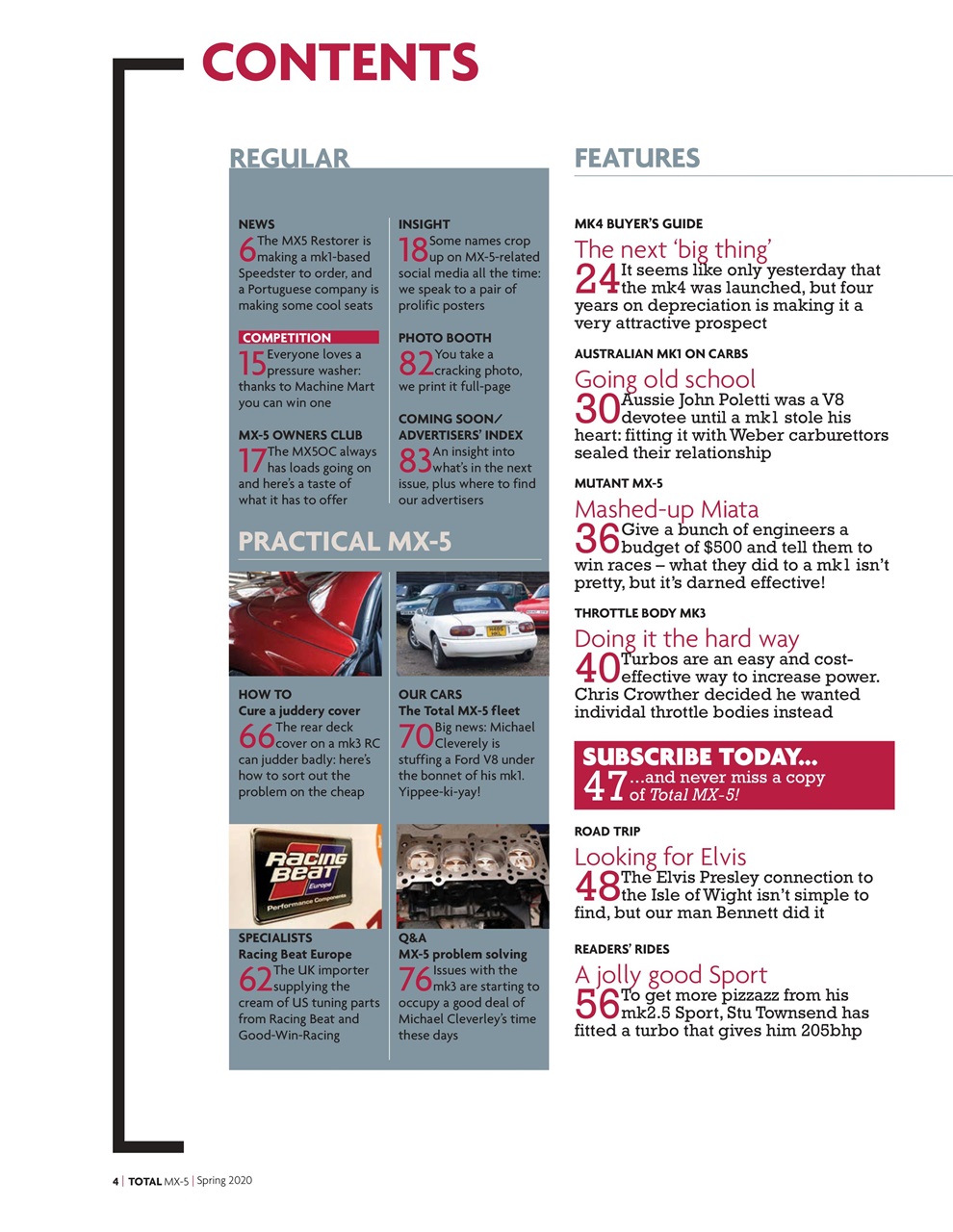 Total MX-5 Preview Pages