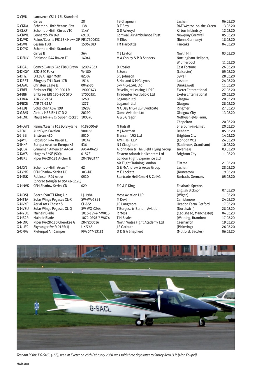 Air Britain News Preview Pages