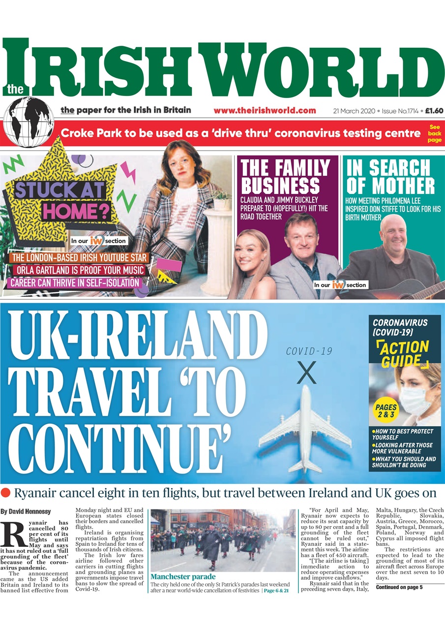 Irish World Preview Pages