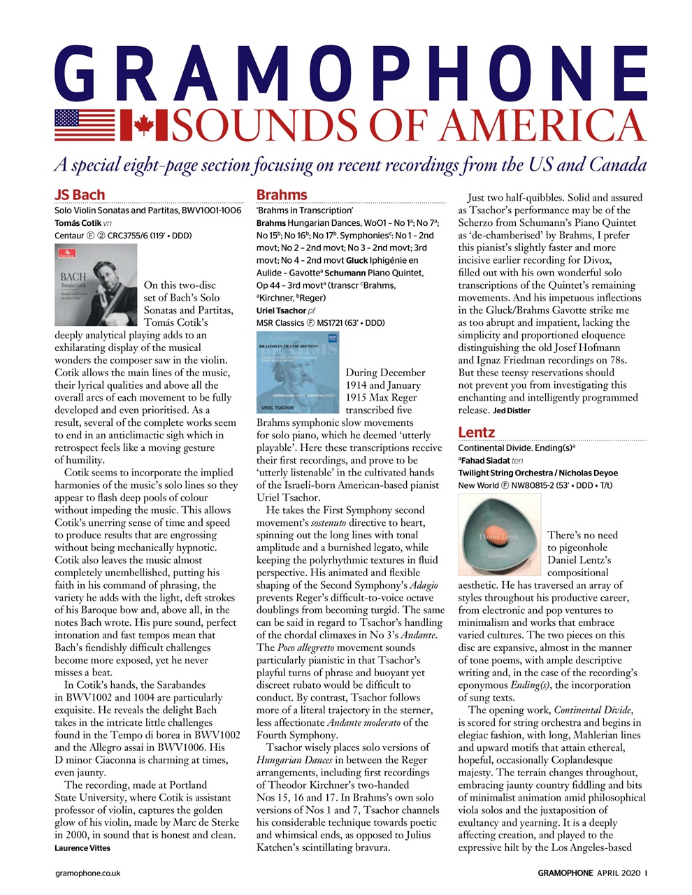 Gramophone Preview Pages