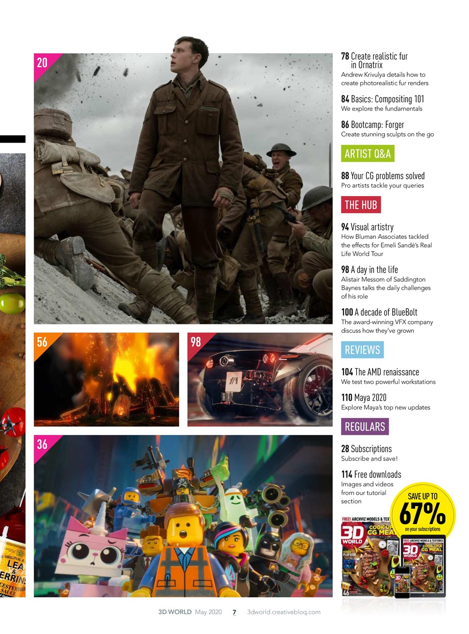 3D World Preview Pages