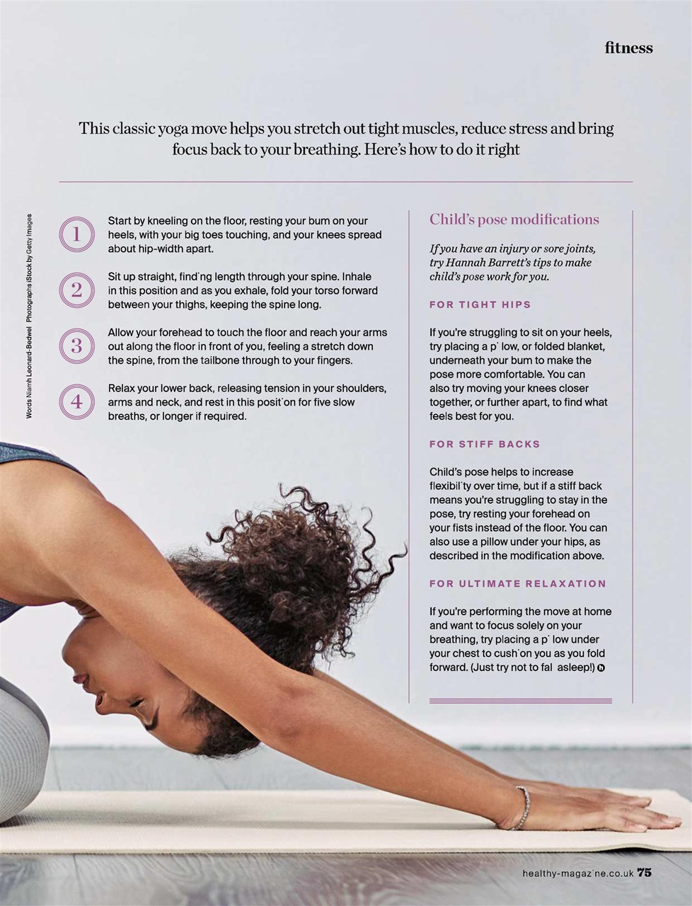 Healthy Magazine Preview Pages