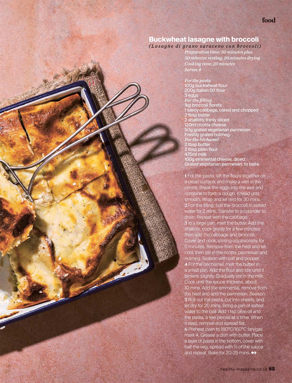 Healthy Magazine Preview Pages