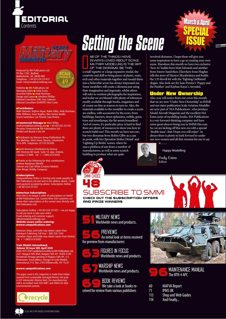 Scale Aviation and Military Modeller International (M) Preview Pages