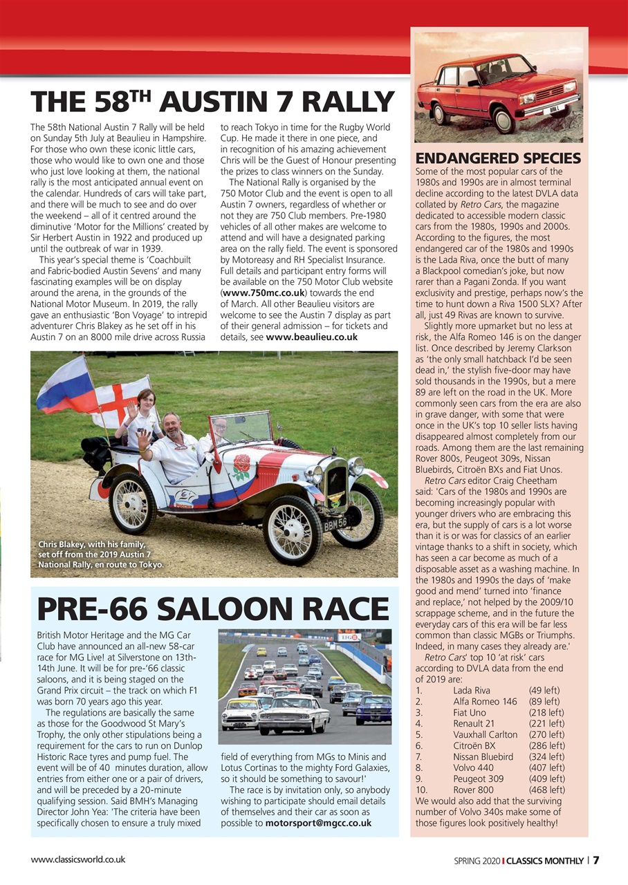 Classics World Preview Pages