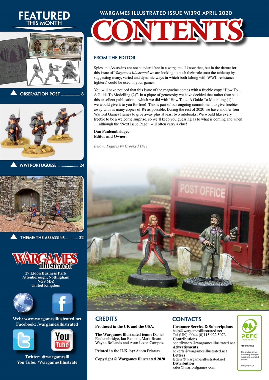 Wargames Illustrated Preview Pages