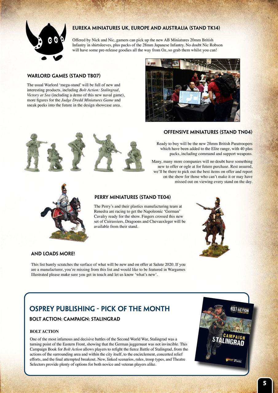 Wargames Illustrated Preview Pages