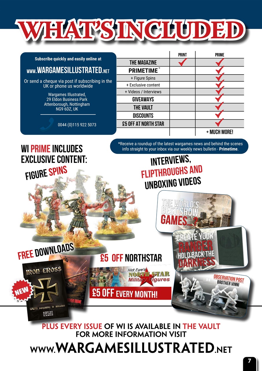 Wargames Illustrated Preview Pages