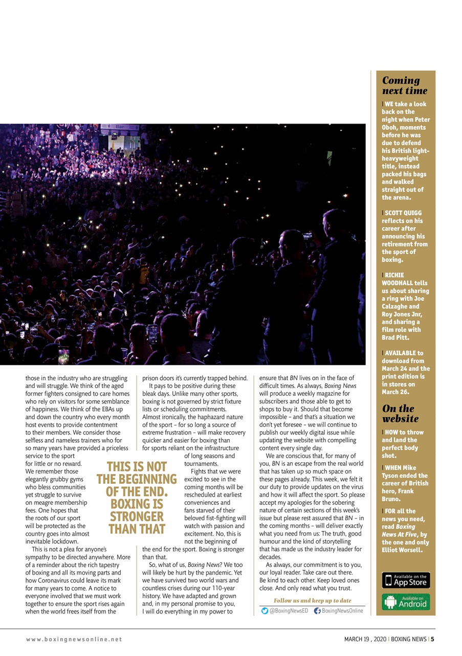 Boxing News Preview Pages