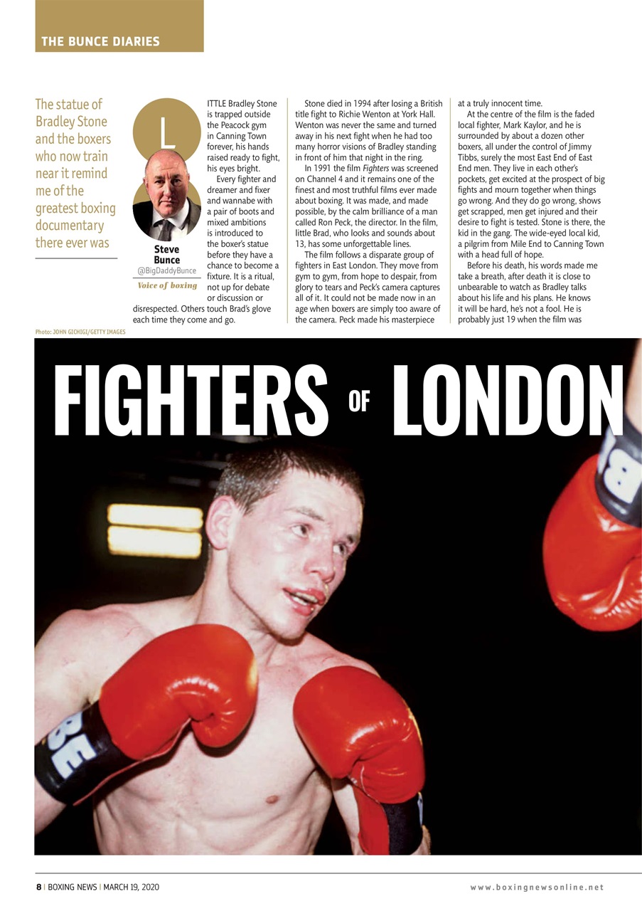 Boxing News Preview Pages