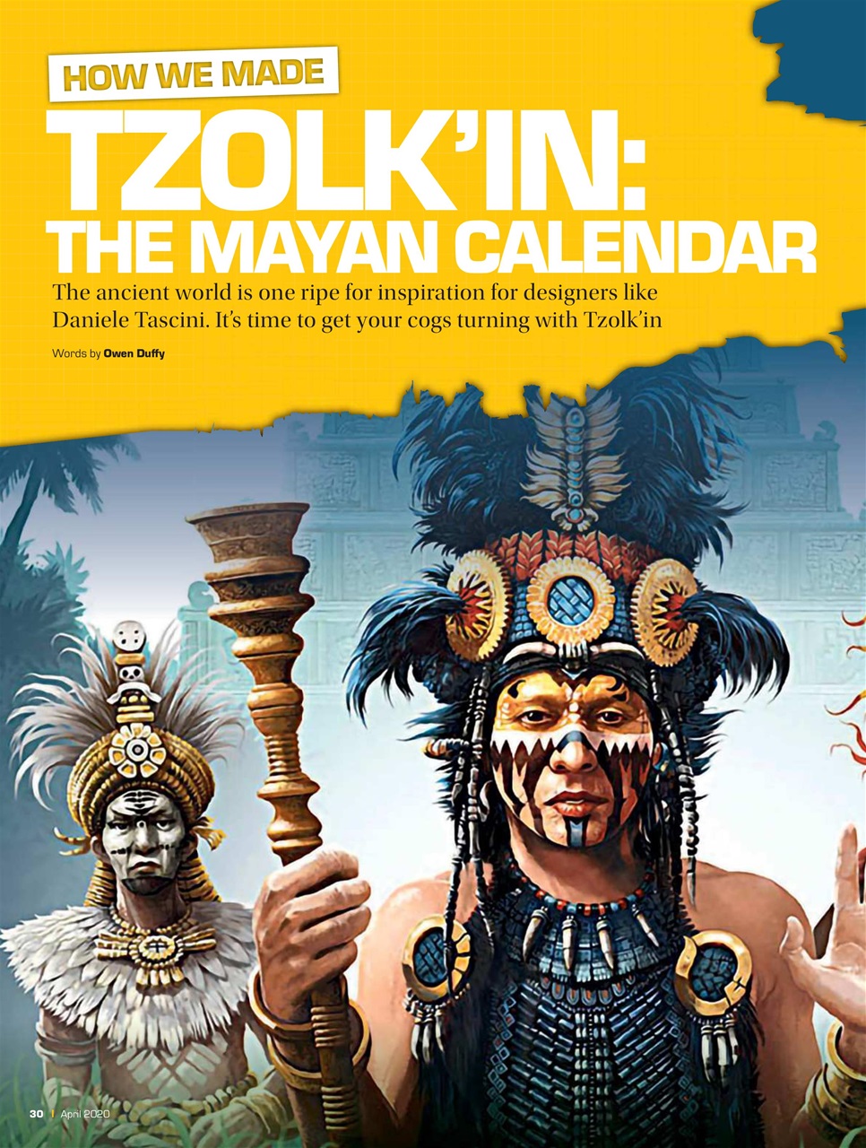 Tabletop Gaming Preview Pages