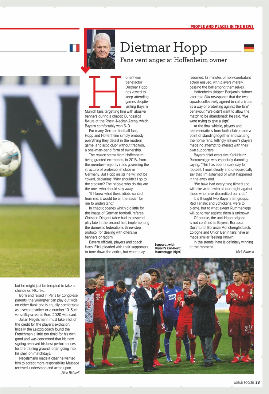 World Soccer Preview Pages