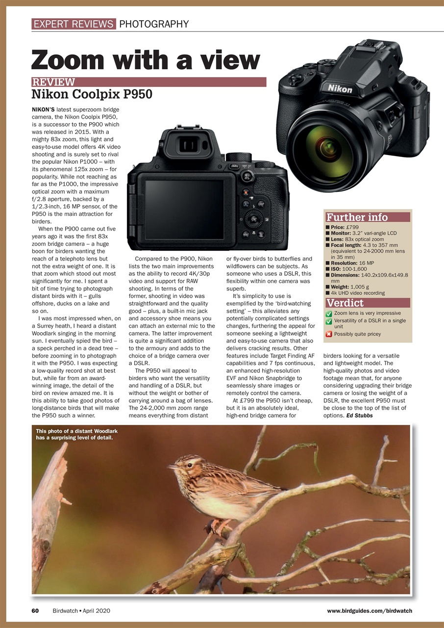 Birdwatch Magazine Preview Pages