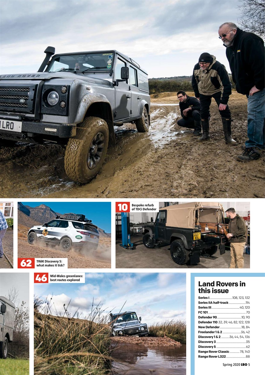 Land Rover Owner Preview Pages